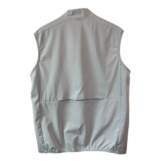 Brady Mens Vest Large Gray Zero Wight Golf Vest Vented Lightweight Performance - Picture 10 of 11